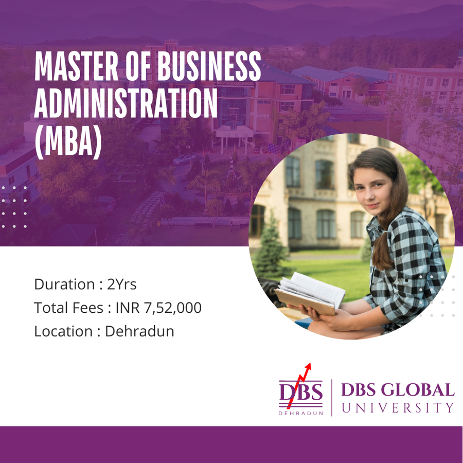 Master of Business Administration (MBA) at DBS Global University, Dehradun